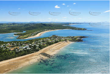 Aerial Photo Campwin Beach QLD Aerial Photography
