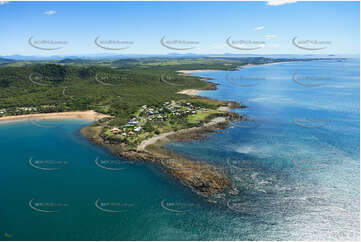 Aerial Photo Grasstree Beach QLD Aerial Photography