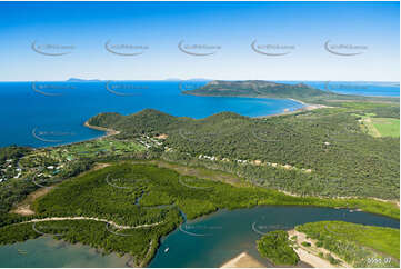 Aerial Photo Haliday Bay QLD Aerial Photography