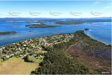 Aerial Photo Green Point & Wallis Lake NSW Aerial Photography