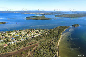 Aerial Photo Green Point & Wallis Lake NSW Aerial Photography