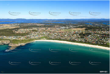 Aerial Photo Pipers Bay Forster NSW Aerial Photography