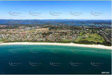 Aerial Photo Pipers Bay Forster NSW Aerial Photography