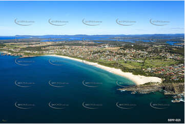 Aerial Photo Pipers Bay Forster NSW Aerial Photography