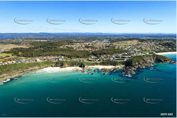 Aerial Photo Pipers Bay Forster NSW Aerial Photography