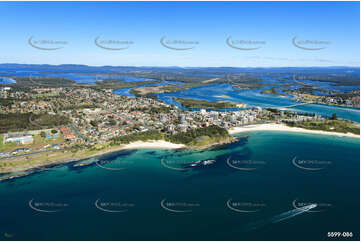 Aerial Photo Pipers Bay Forster NSW Aerial Photography