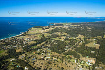 Aerial Photo Diamond Beach NSW Aerial Photography