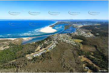 Aerial Photo Harrington NSW Aerial Photography