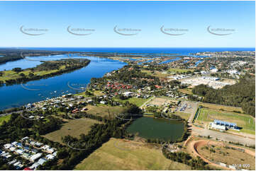 Aerial Photo Hibbard Area Port Macquarie NSW Aerial Photography