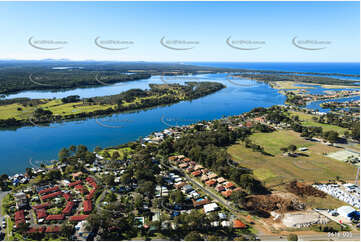 Aerial Photo Hibbard Area Port Macquarie NSW Aerial Photography