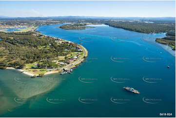 Aerial Photo Hibbard Area Port Macquarie NSW Aerial Photography