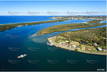 Aerial Photo Hibbard Area Port Macquarie NSW Aerial Photography