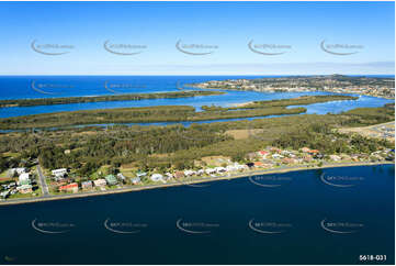 Aerial Photo Hibbard Area Port Macquarie NSW Aerial Photography