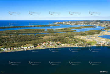 Aerial Photo Hibbard Area Port Macquarie NSW Aerial Photography