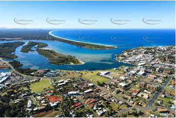 Aerial Photo Hibbard Area Port Macquarie NSW Aerial Photography