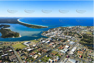 Aerial Photo Hibbard Area Port Macquarie NSW Aerial Photography