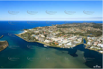 Aerial Photo Hibbard Area Port Macquarie NSW Aerial Photography