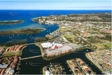 Aerial Photo Hibbard Area Port Macquarie NSW Aerial Photography