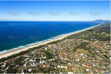 Aerial Photo Hibbard Area Port Macquarie NSW Aerial Photography