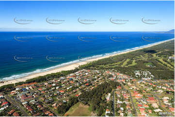 Aerial Photo Hibbard Area Port Macquarie NSW Aerial Photography