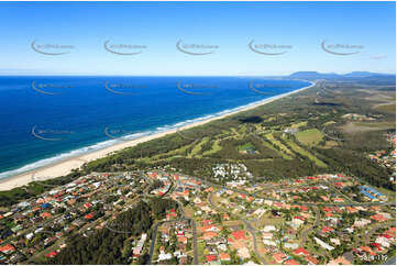 Aerial Photo Hibbard Area Port Macquarie NSW Aerial Photography