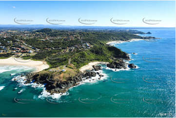 Aerial Photo Hibbard Area Port Macquarie NSW Aerial Photography