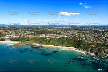 Aerial Photo Hibbard Area Port Macquarie NSW Aerial Photography