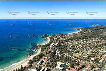 Aerial Photo Hibbard Area Port Macquarie NSW Aerial Photography