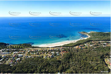 Aerial Photo Hibbard Area Port Macquarie NSW Aerial Photography