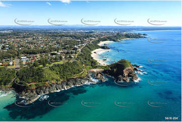 Aerial Photo Hibbard Area Port Macquarie NSW Aerial Photography