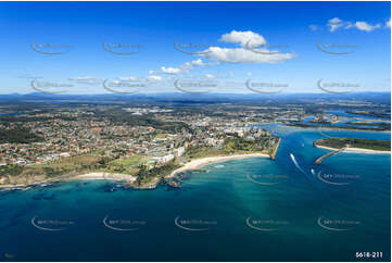 Aerial Photo Hibbard Area Port Macquarie NSW Aerial Photography