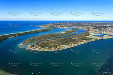 Aerial Photo Hibbard Area Port Macquarie NSW Aerial Photography