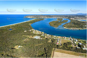 Aerial Photo North Shore Port Macquarie NSW Aerial Photography