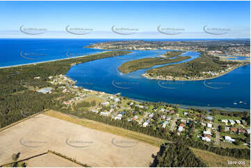 Aerial Photo North Shore Port Macquarie NSW Aerial Photography