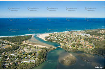 Aerial Photo Lake Cathie NSW Aerial Photography