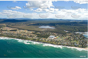 Aerial Photo Lake Cathie NSW Aerial Photography