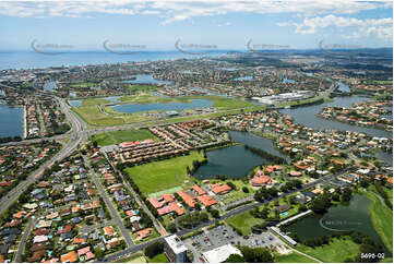 Aerial Photo Clear Island Waters QLD Aerial Photography