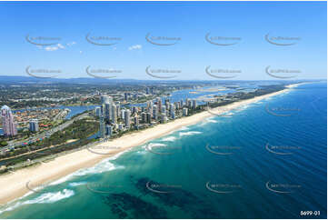 Aerial Photo Main Beach QLD Aerial Photography