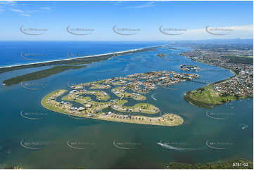 Aerial Photo Sovereign Island QLD Aerial Photography