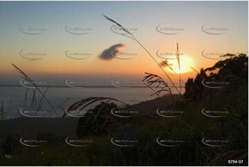 Sunset from Whoota Whoota Lookout Aerial Photography