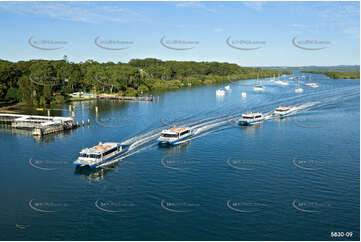 Inter Island Ferries Russell Island QLD Aerial Photography