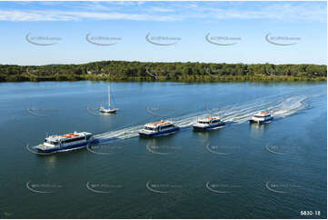 Inter Island Ferries Russell Island QLD Aerial Photography