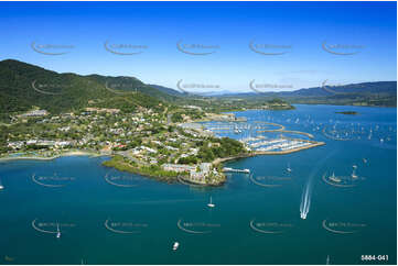 Aerial Photo Airlie Beach QLD Aerial Photography