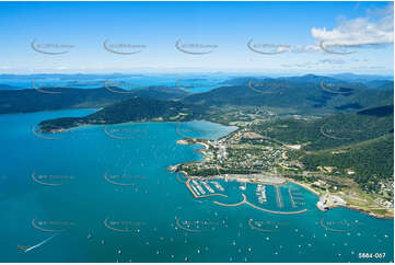 Aerial Photo Airlie Beach QLD Aerial Photography