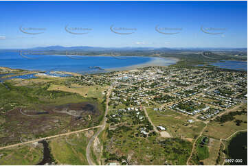 Aerial Photo Bowen CBD Area Aerial Photography