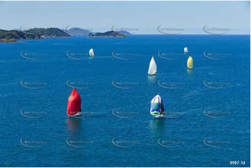 Yachts - Hamilton Island Race Week Aerial Photography