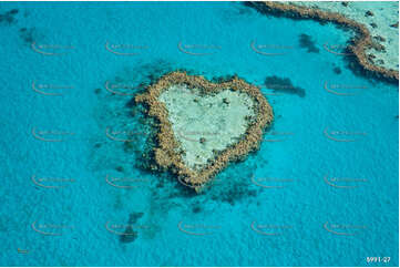 Heart Reef Aerial Photography