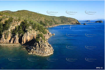 Indian Head, Hayman Island Aerial Photography