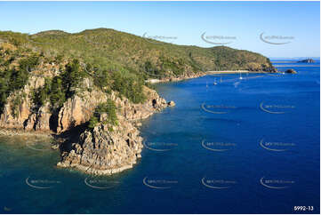 Indian Head, Hayman Island Aerial Photography