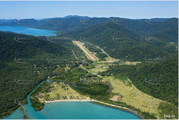 Aerial Photo of Whitsunday Airport